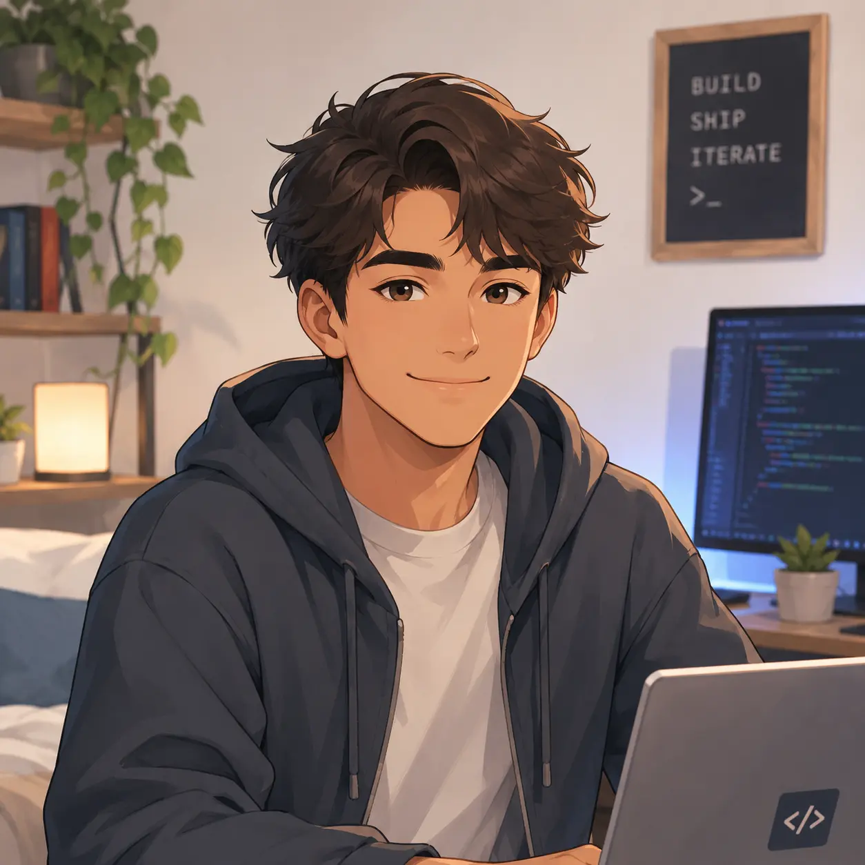 Retrato de Gustavo